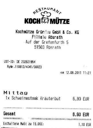 itkv Hffner Kochmtze Restaurant